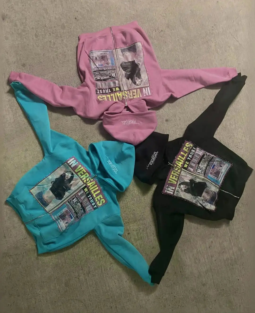 DONT! Versailles Zip Up